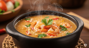 Receita bobó de camarão