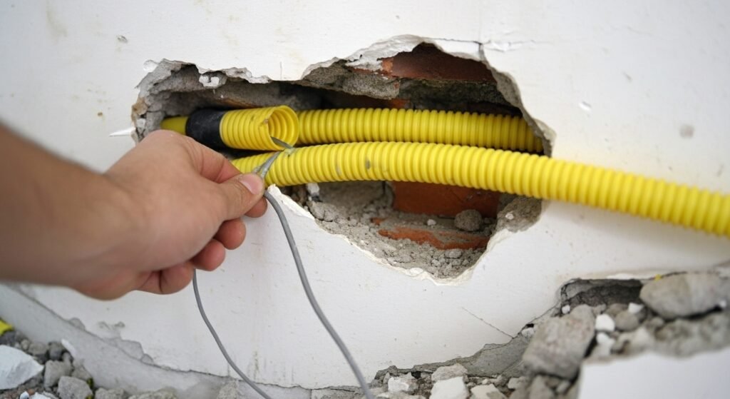Desentupimento de Conduíte: O Que é, Por Que Acontece e Como Resolver Sem Virar Louco